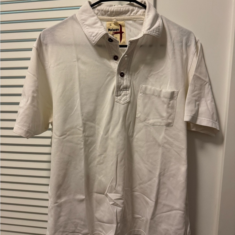 Relwen White Polo